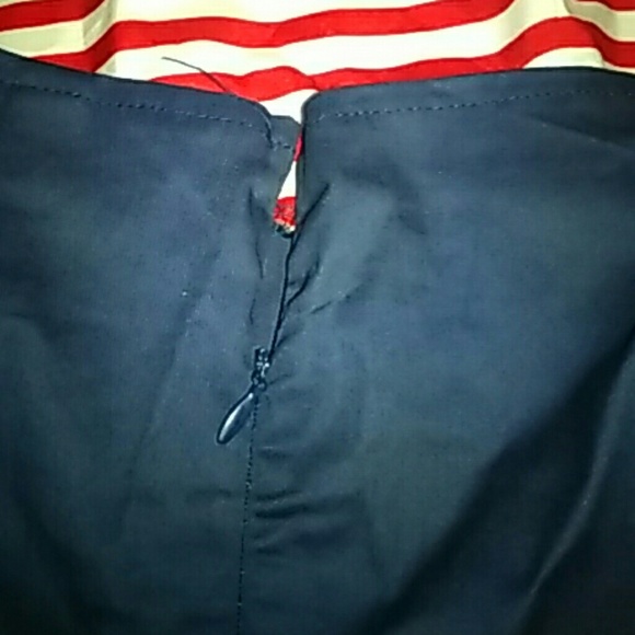 🆑🎉⚓Nautical 50's Style Pin-Up Dress - Picture 3 of 5